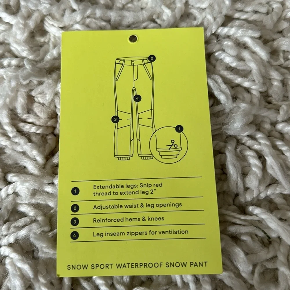 All In Motion Snow Pant Large Black - Picture 7 of 14